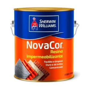 Resina Impermeabilizante Novacor Incolor - Galão 3,6 Litros - Sw