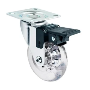 Rodizio Gel 75mm Giratório com Freio - Dtools