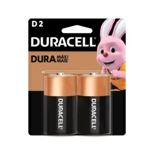 Pilha Alcalina D Grande 2un - Duracell