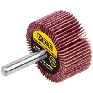 Roda de Lixa com Haste 50 X 25mm Grão 100 - Dtools