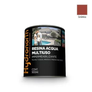 Resina Acqua Color Multiuso Cerâmica Telha - 900ml - Hydronorth