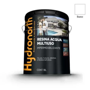 Resina Acqua Color Multiuso Branco - Balde 18 Litros - Hydronorth