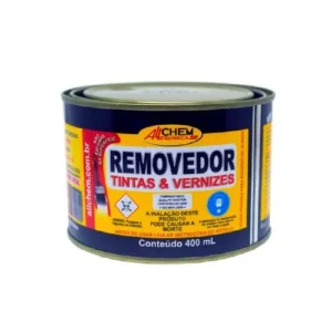 Removedor Tintas e Vernizes Pastoso Remoll 400 Gramas - Allchem