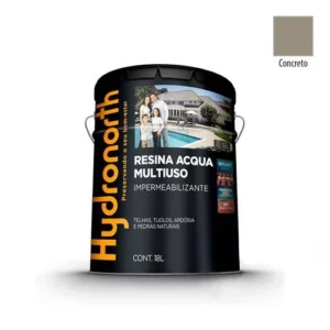 Resina Acqua Color Multiuso Concreto - Balde 18 Litros - Hydronorth
