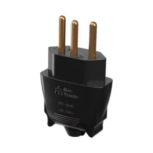 Pino Macho 3p 20a com Prensa Cabo Preto - Mectronic