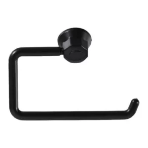 Porta Papel Essencial Preto Fosco - Bella Arte