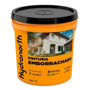 Pintura Emborrachada Branco Fosco Balde 18l Hydronorth