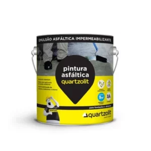 Pintura Asfáltica Galão 3,6 Litros - Quartzolit
