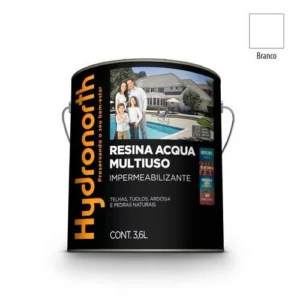 Resina Acqua Color Multiuso Branco - Galão 3,6 Litros - Hydronorth