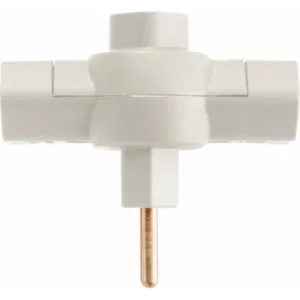 Pino Três Saídas 2p 10a Cinza - Linha Priscus - Tramontina