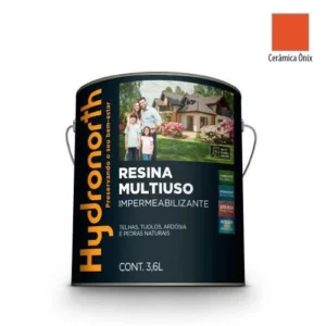 Resina Solvente Color Multiuso Cerâmica ónix - Galão 3,6 Litros - Hydronorth