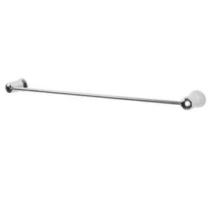 Porta Toalha Banho 40cm Essencial Cromado - Bella Arte