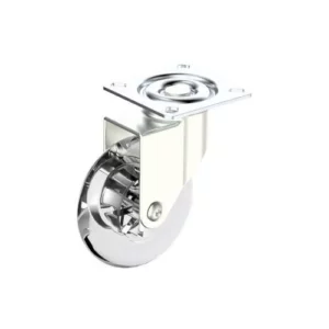 Rodizio Gel 75mm Giratório Sem Freio Soprano