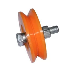 Roldana Nylon Laranja Maciça 75(3") Tipo V (cantoneira) Parafuso -  Ferrosul