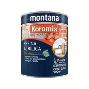 Resina Acrilica Incolor Montana 3,6 Litros - Montana