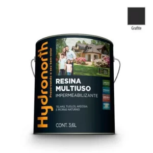 Resina Solvente Color Multiuso Gráfite Universal - Galão 3,6 Litros - Hydronorth