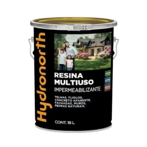 Northseal Resina Multiuso Incolor - Balde 18 Litros - Hydronorth