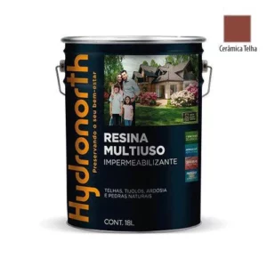 Resina Solventecolor Multiuso Cerâmica Telha - Balde 18 Litros - Hydronorth