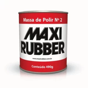 Massa de Polir N° 2 - 490 Gramas - Maxi Rubber