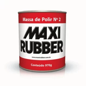 Massa de Polir N° 2 - 970 Gramas - Maxi Rubber