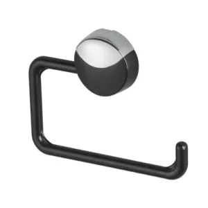 Papeleira Lavello Preto/cromado - Herc