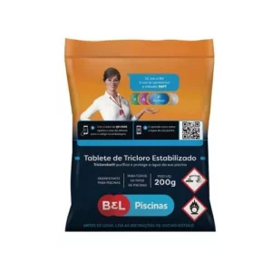 Pastilha de Cloro Triclorado 200gramas -  Bel