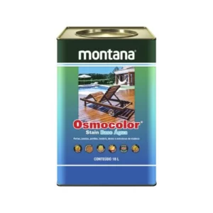 Osmocolor Stain Base água Castanho Uv Deck - Galão 3,6 Litros - Montana