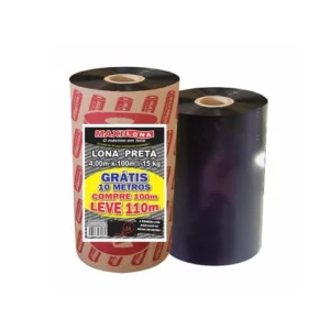 Lona Preta 4 X 110 X 15kg - Maxilona