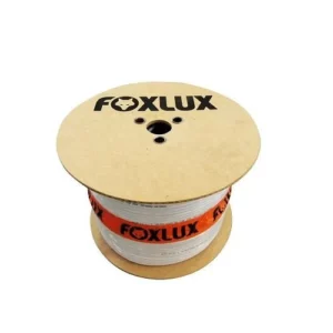 Fio Cabo Coaxial Rg59 95% 300 Metros - Foxlux