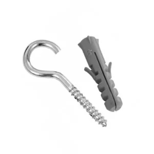 Gancho com Bucha 6 (cento) - Jomarca