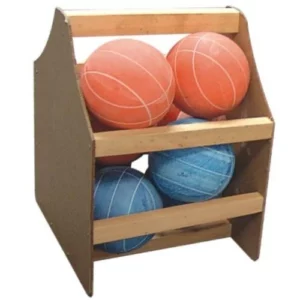 Jogo de Bocha 800 Gramas Caixa Madeira 92mm - Gibafer