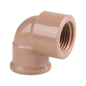Joelho Liso Rosca Soldável 90 X 25 X 1/2 - Plastubos