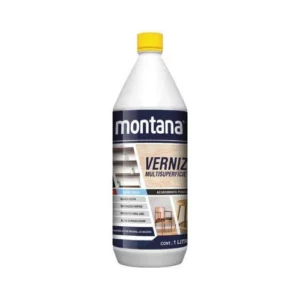 Verniz para Piso Base água Fosco 1 Litro - Montana