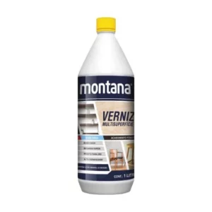 Verniz para Piso Base água Alto Brilho 1 Litro - Montana