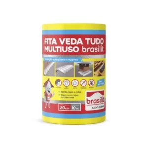 Fita   Asfáltica 20cmx10m - Brasilit