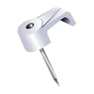 Grampo Fixa Fio com Prego Médio 14 X 16 - com 15 Unidades - Ribeiro Fabril