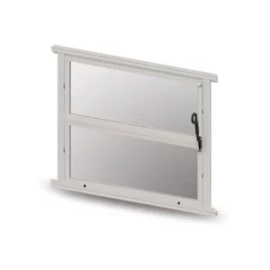 Janela Basculante Branca (l)60x(a)40cm - Alumasa