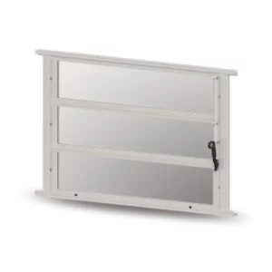 Janela Basculante Branca (l)80x(a)60cm - Alumasa