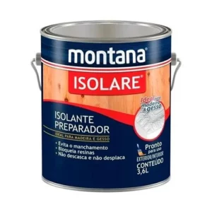 Isolare Verniz Isolante Incolor - Galão 3,6 Litros - Montana