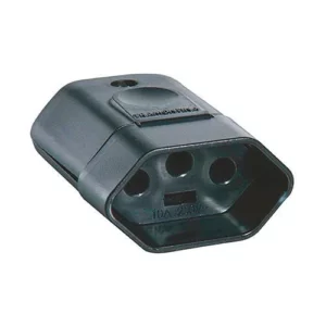 Pino Fêmea 3p 20a Preto - Linha Priscus - Tramontina