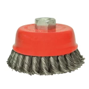 Escova de Aço Copo 100mm Trançado - Dtools