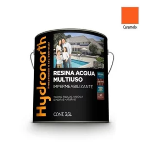 Resina Acqua Color Multiuso Caramelo - Galão 3,6 Litros Hydronorth