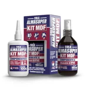 Kit Mdf Compo a Ativador +b Cola - Almata
