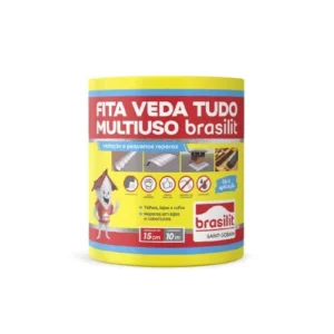 Fita Asfáltica Brasilit 15cmx10m