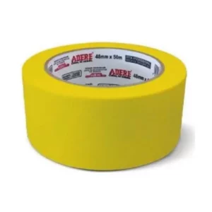 Fita Crepe Automotiva 48mm X 40 Metros Amarela A128ra/s - Adere