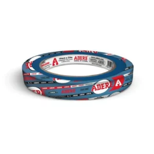 Fita Crepe Imobiliária 18mm X 50 Metros Azul 527s - Adere