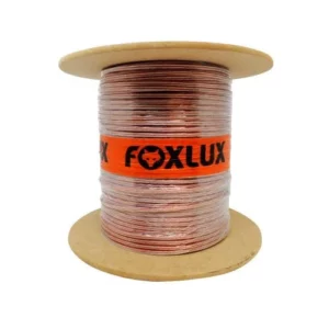 Fio Bicolor 1,50mm (2x14 Awg) 100m - Foxlux