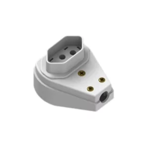 Pino Fêmea 3p 20a Cinza - Ilumi