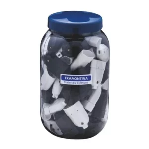 Pino Fêmea 2p 10a - Pote com 66 Peças - Tramontina