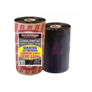 Lona Preta 4 X 110 X 36kg - Maxilona